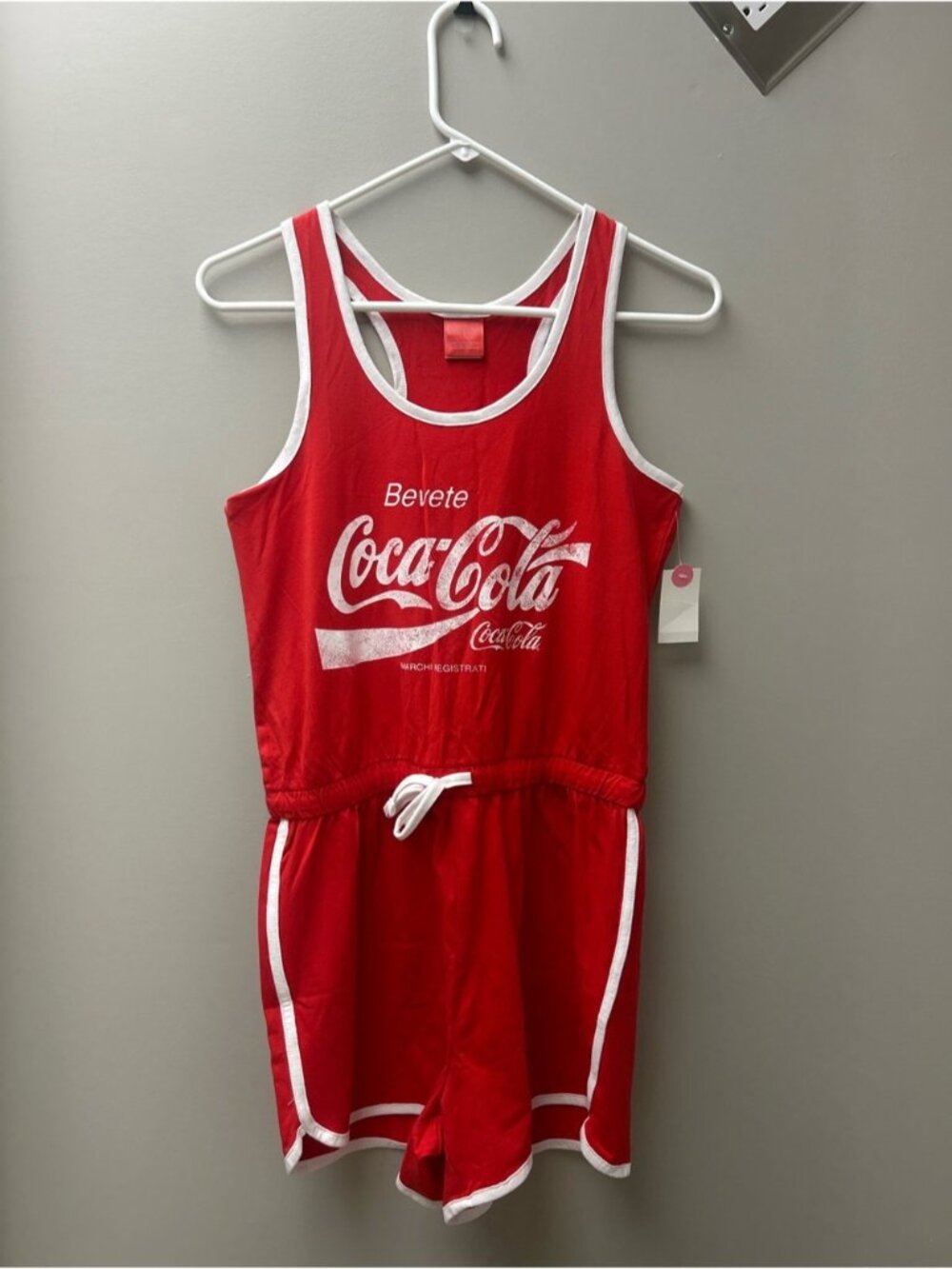 Coca-Cola Women’s Red & White Romper